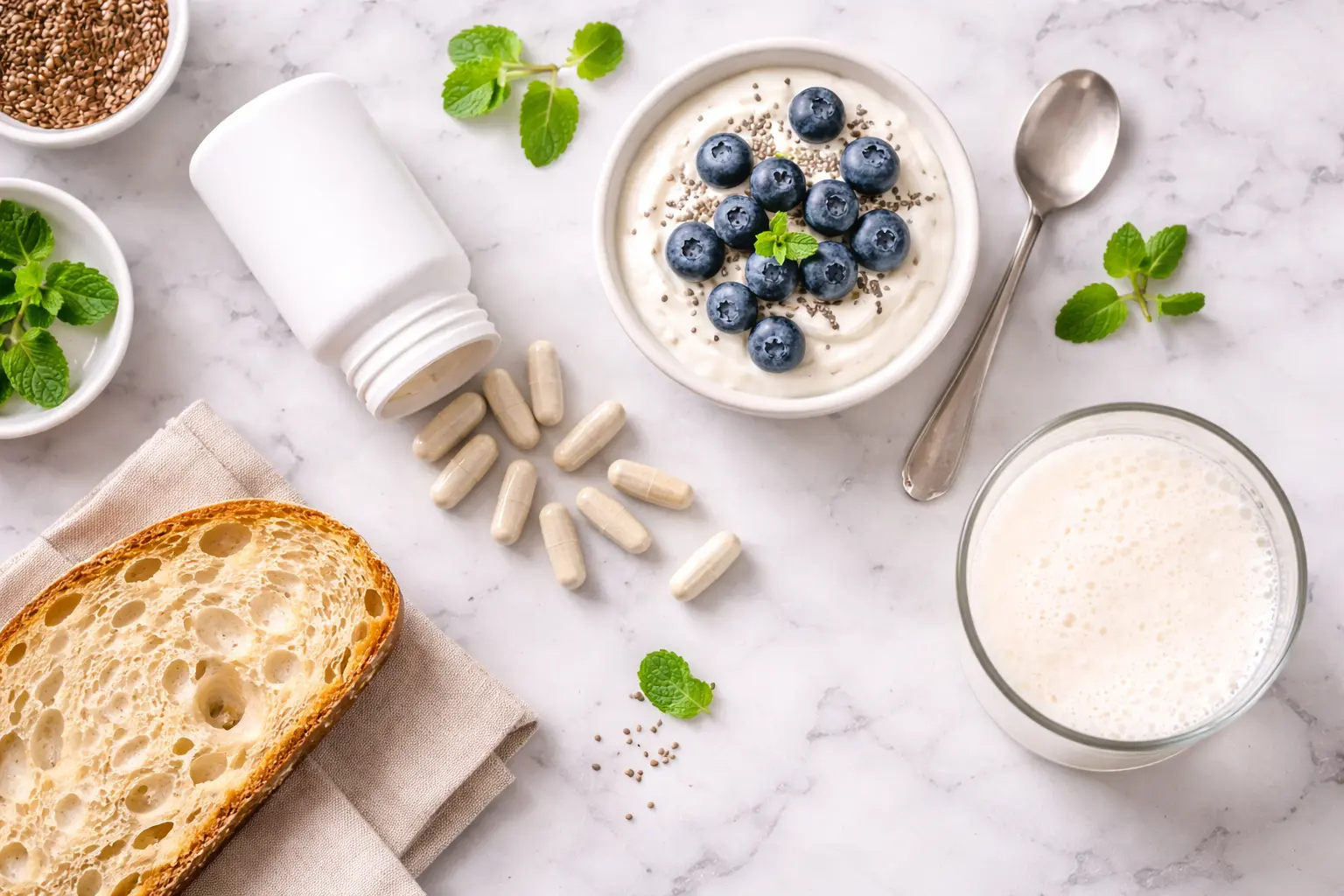 Probiotice pentru adulți — suplimente și alimente fermentate pentru sănătatea florei intestinale