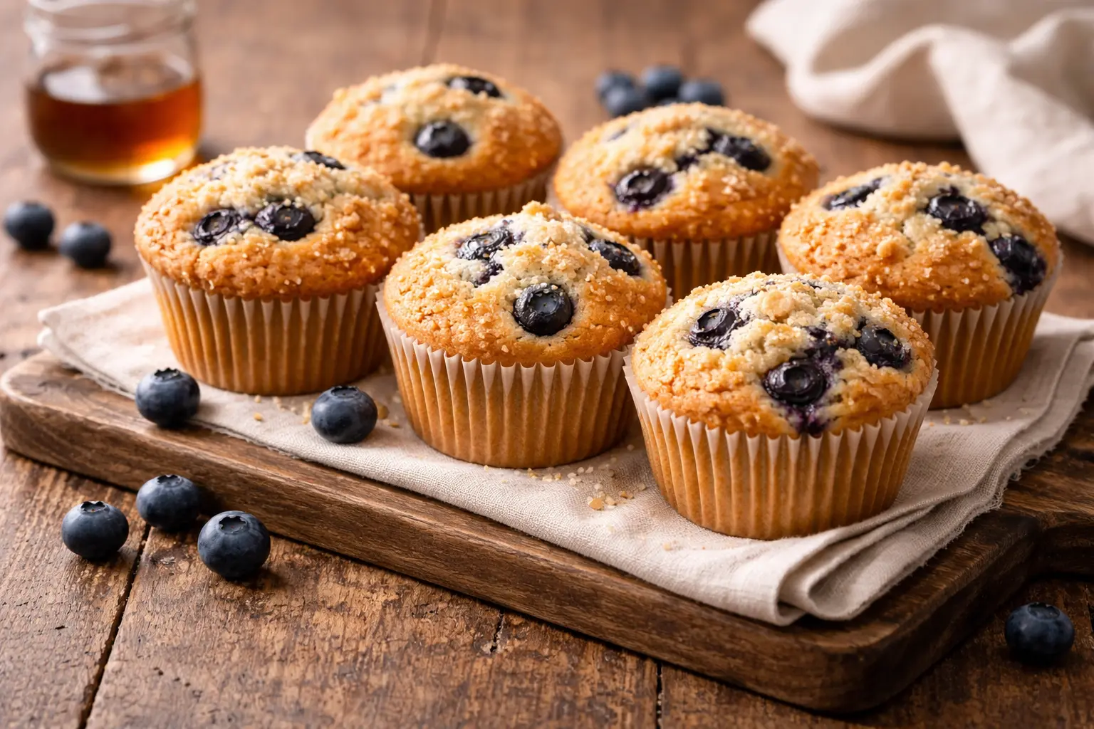 Brioșe fără gluten FODMAP cu afine — rețetă pentru colon iritabil