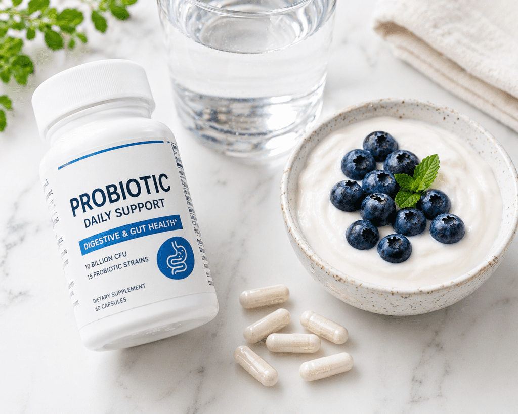 Probiotice pentru colon iritabil — 
suplimente și iaurt fără lactoză recomandate pentru SCI